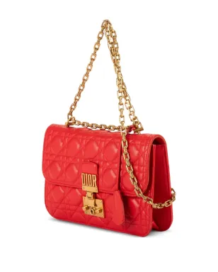 Christian Dior Pre-Owned キルテッドチェーンショルダーバッグ - レッド - サムネイル3