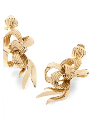 Miu Miu ボウ型イヤリング - サムネイル3