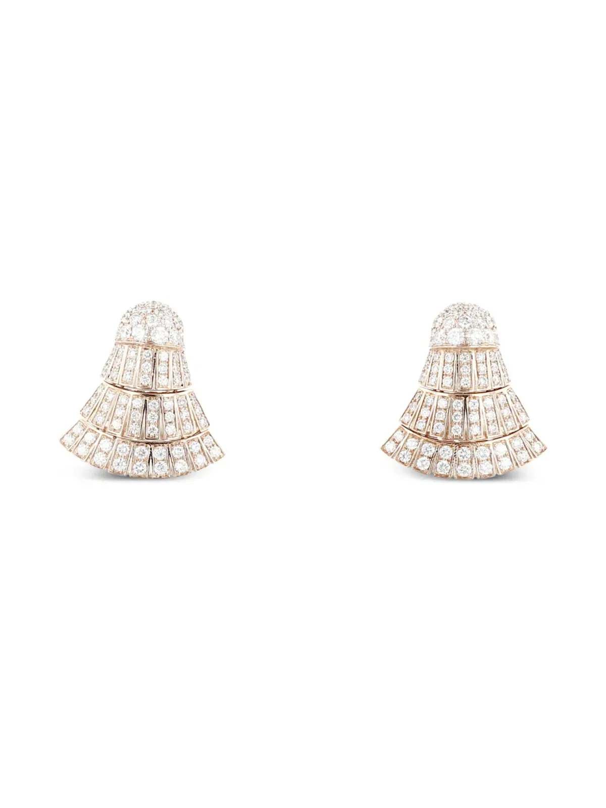 De Grisogono Ventaglio ダイヤモンド装飾ピアス - 画像5