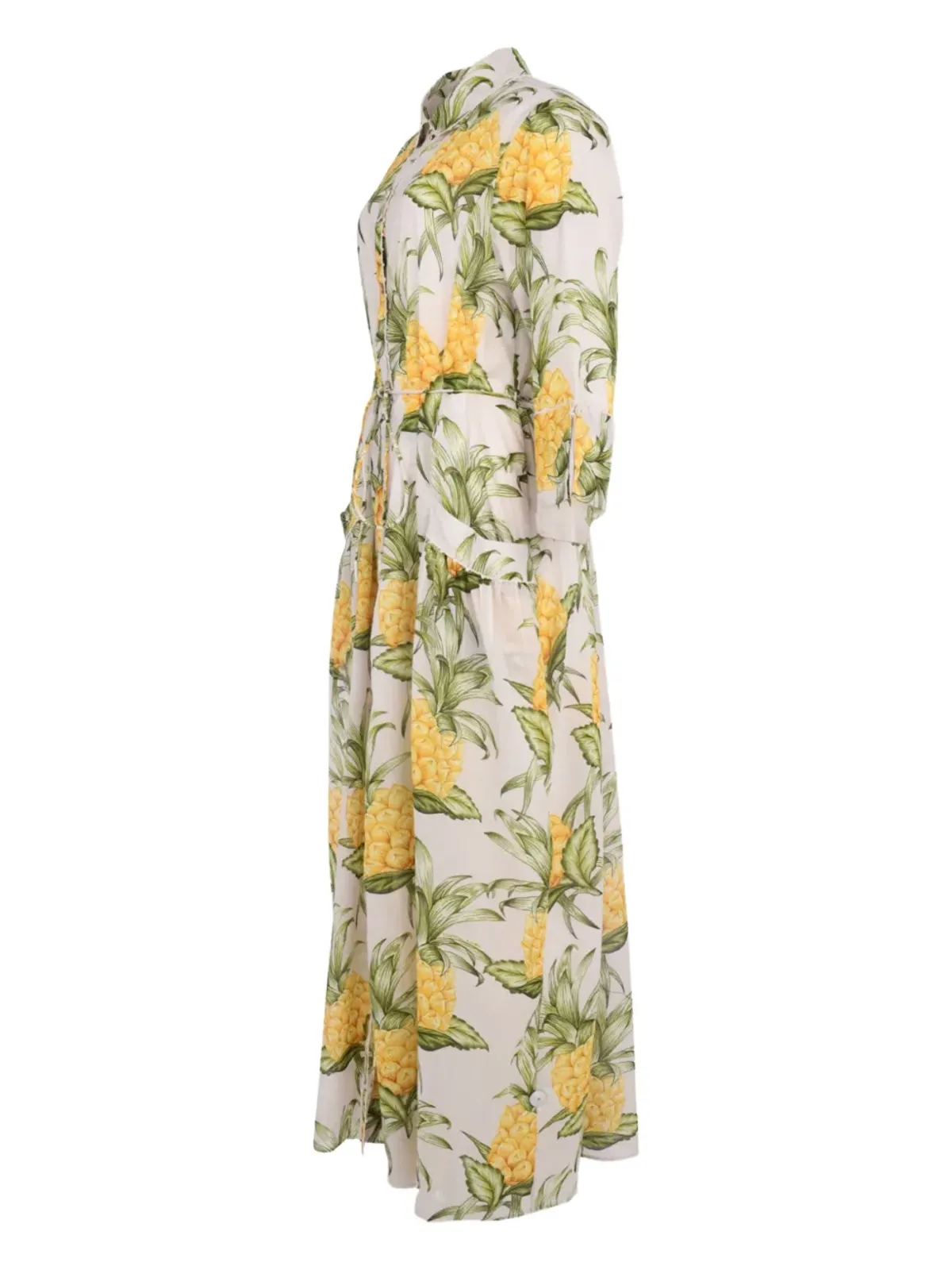 FARM Rio pineapple-print belted dress - 画像2