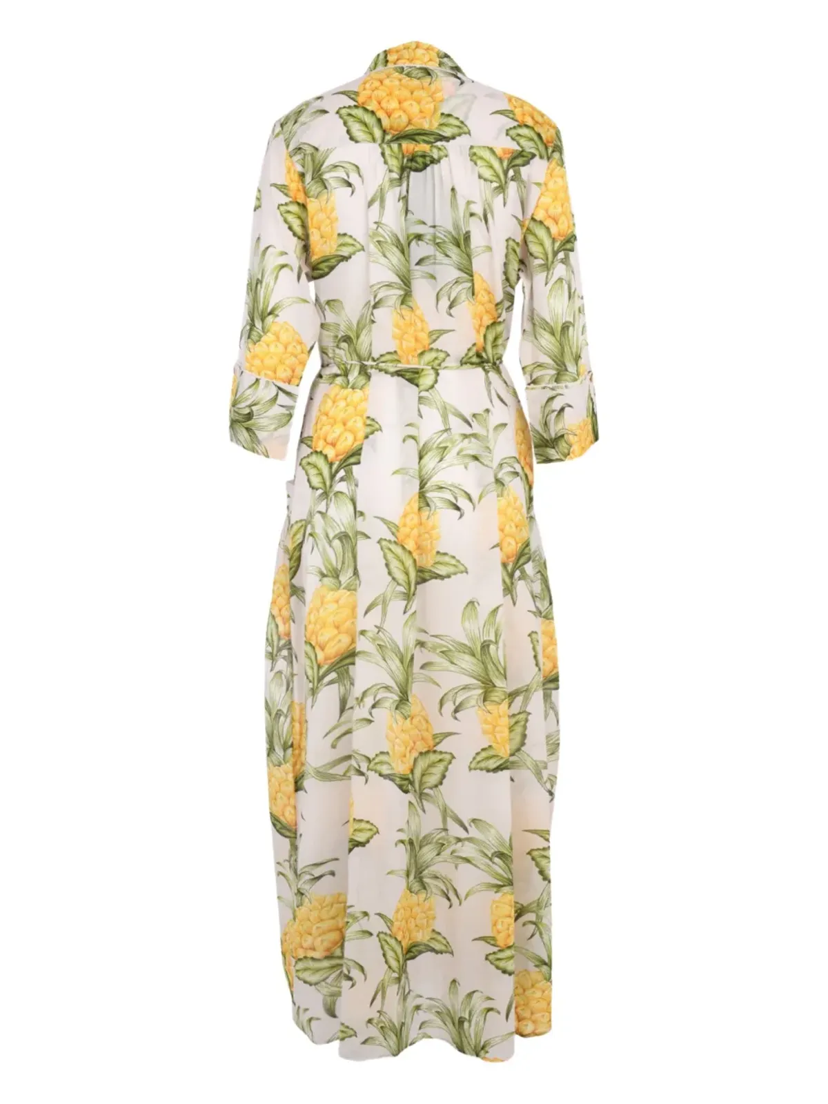 FARM Rio pineapple-print belted dress - 画像3