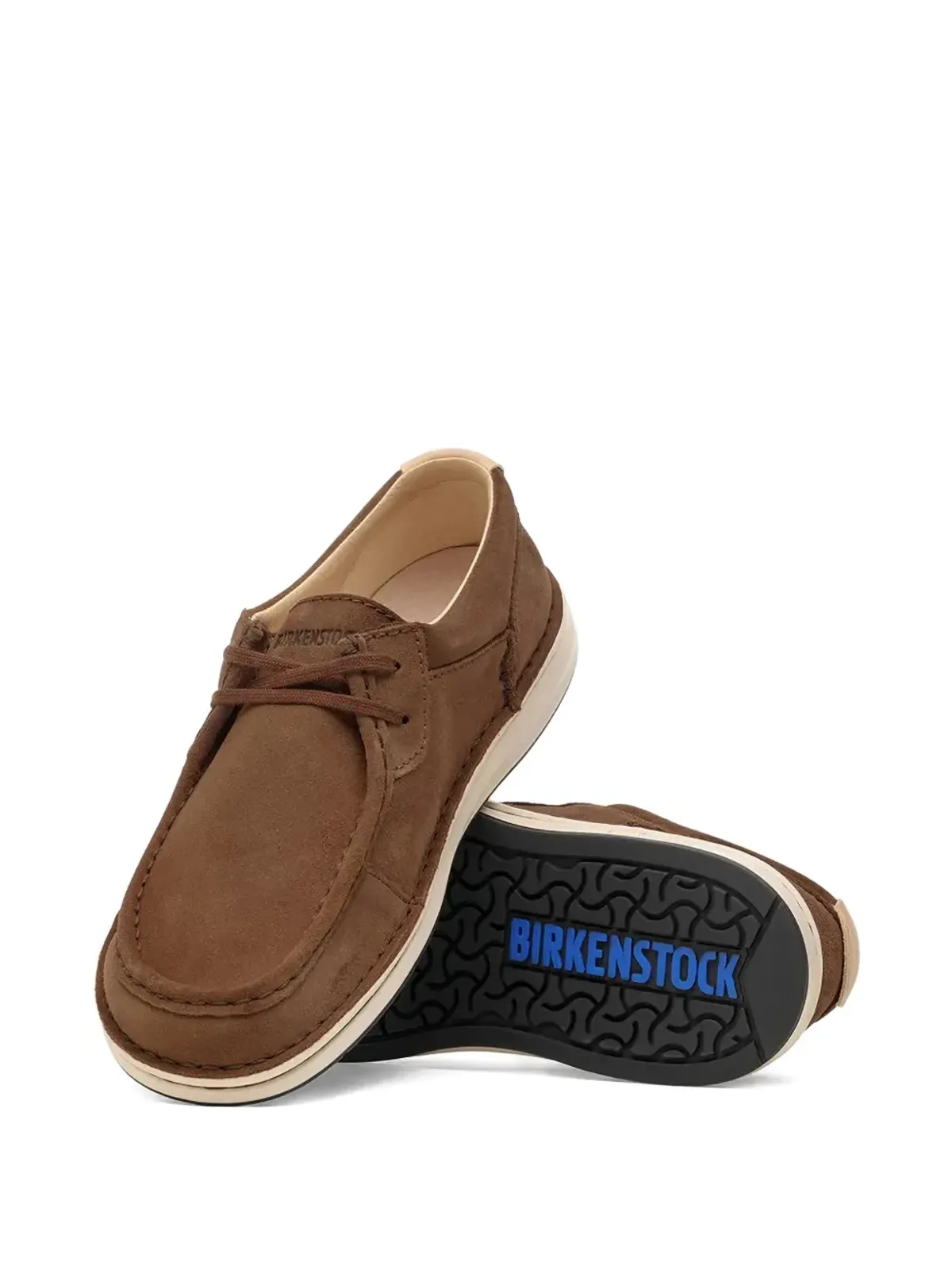 Birkenstock Pasadena stitched lace-up shoes - Brown - 画像5