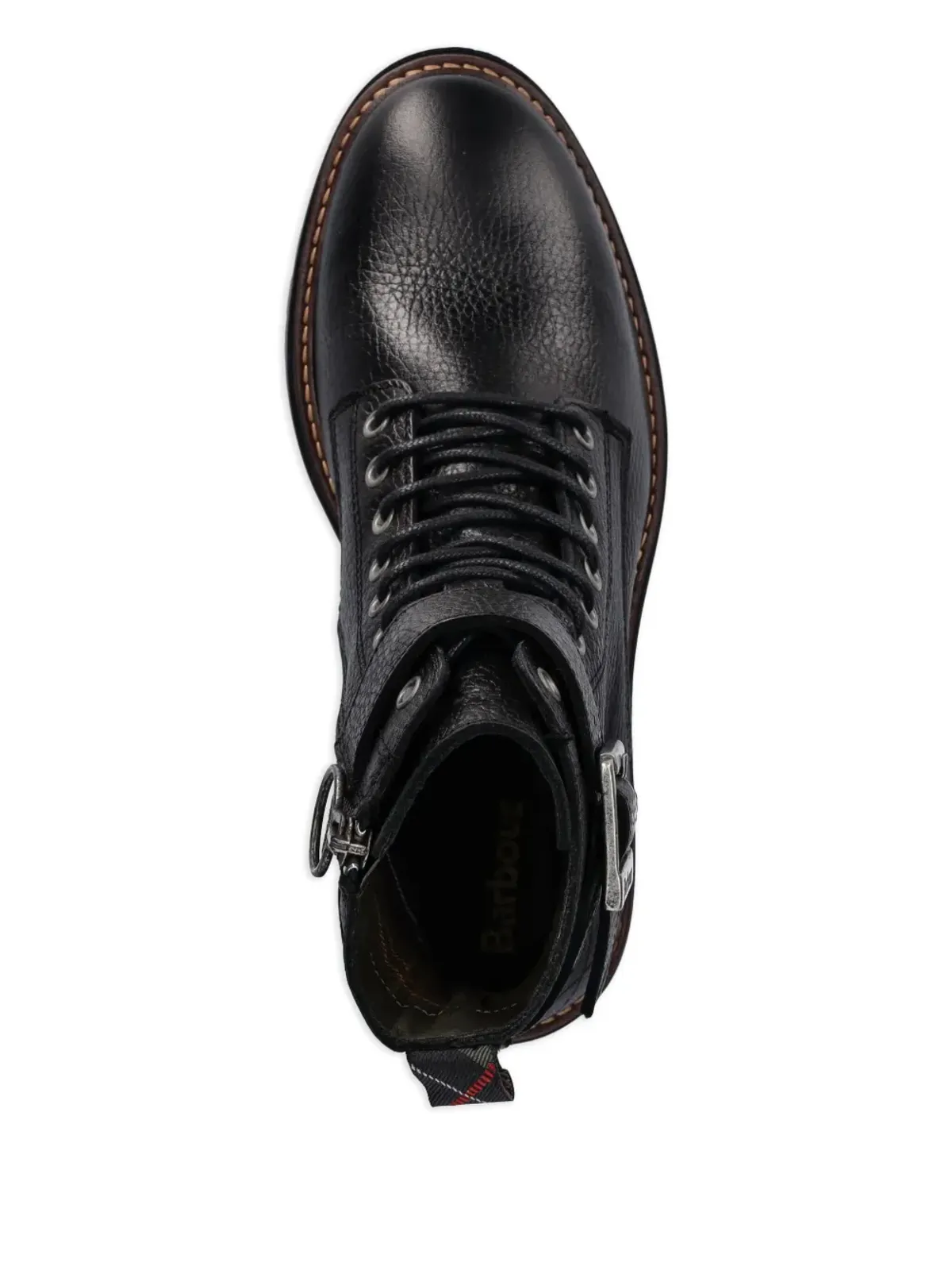 Barbour バックルレースアップブーツ - 画像3