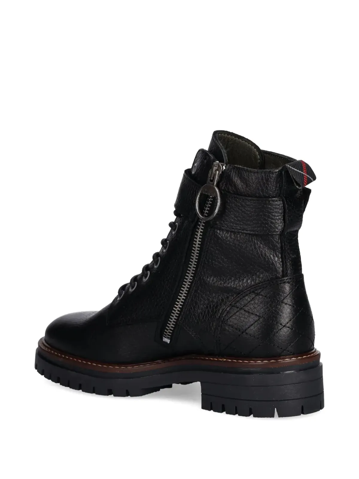 Barbour バックルレースアップブーツ - 画像4