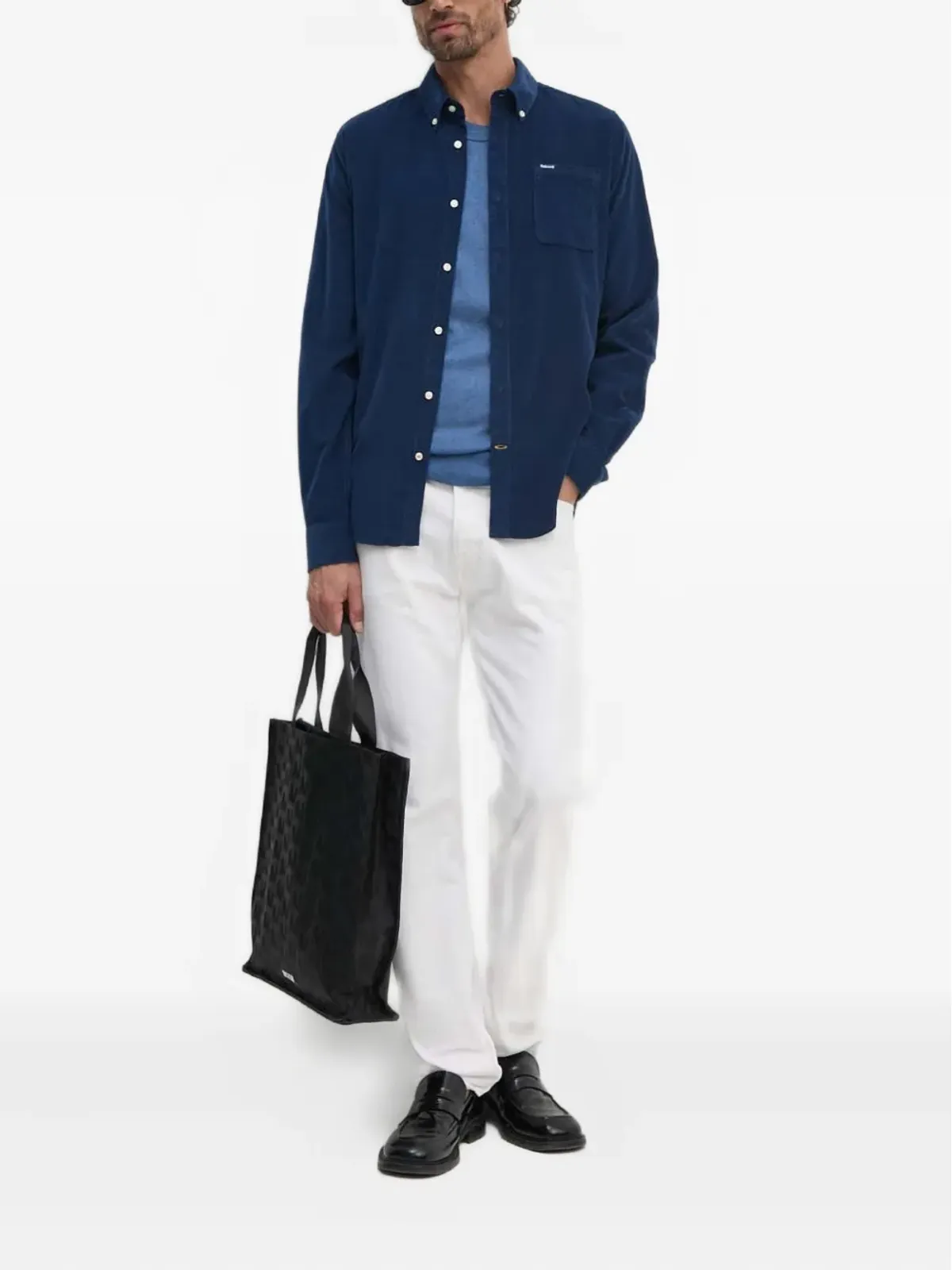 Barbour ラムゼイ ポケット コーデュロイ シャツ - 画像2