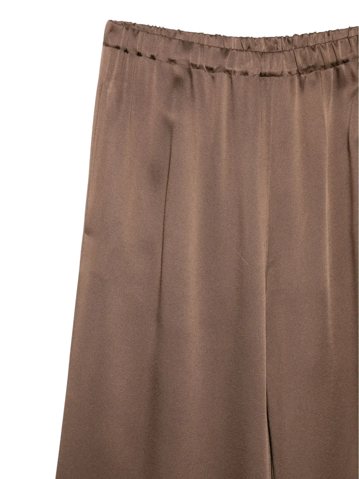 Antonelli エラスティックウェスト サテンパンツ - Brown - 画像3