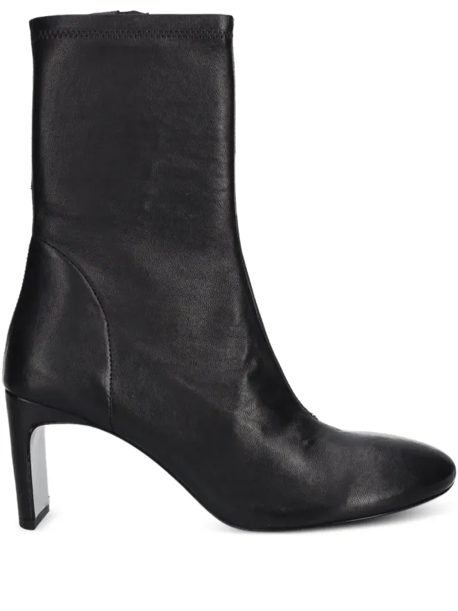 Patrizia Pepe Patrizia Pepe ジップファスナー付き ラウンドトゥ ブーツの商品画像