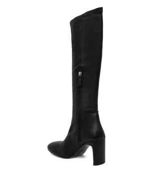 Patrizia Pepe ジップファスナー付きラウンドトゥブーツ - サムネイル4