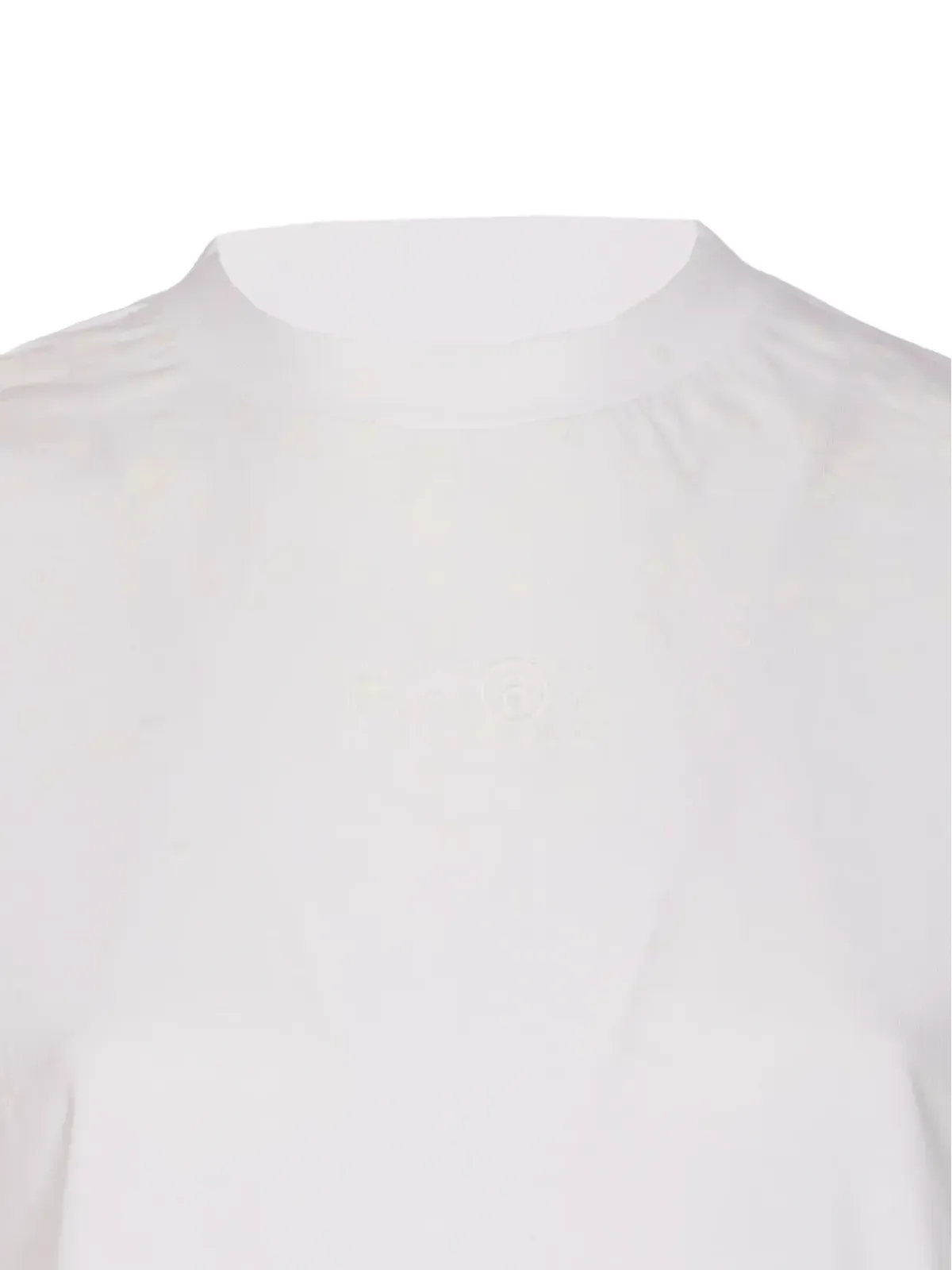 MM6 Maison Margiela 刺繍入りクルーネックTシャツ - 画像4