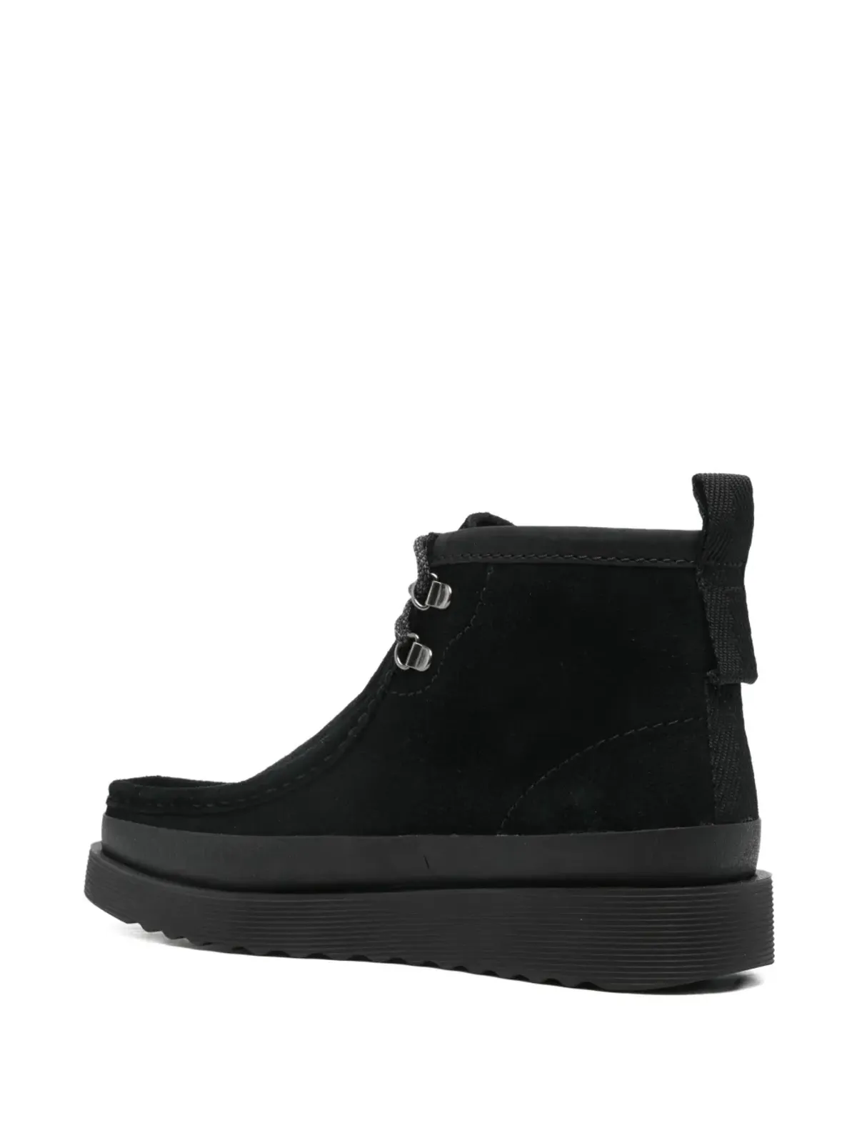 Clarks 35mm Wallabee FTR2 Hi レースアップ ブーツ - ブラック - 画像3