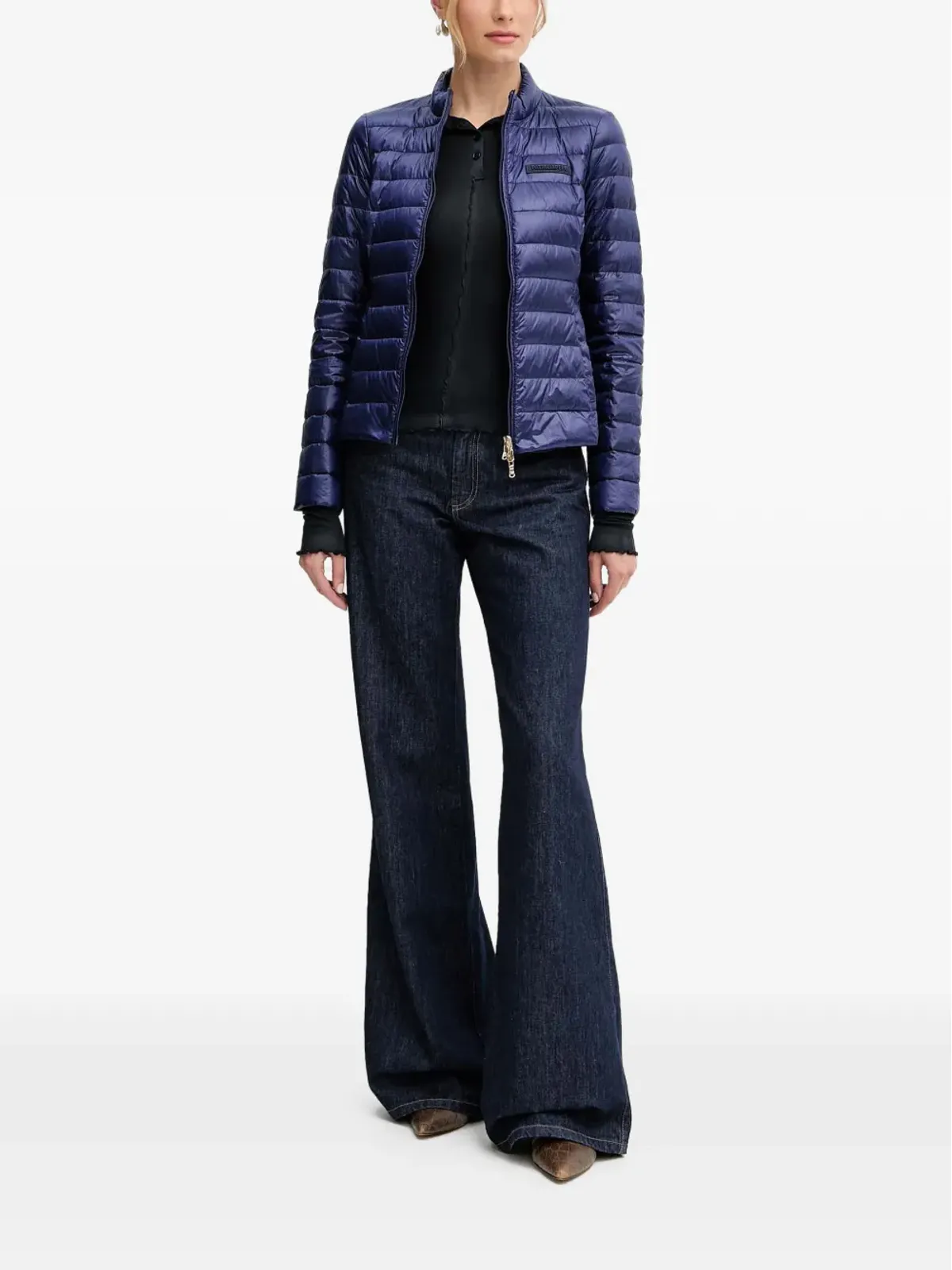 Patrizia Pepe レイズドシーム ポロトップ - 画像2