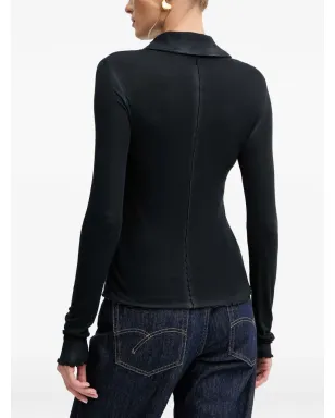 Patrizia Pepe レイズドシーム ポロトップ - サムネイル3