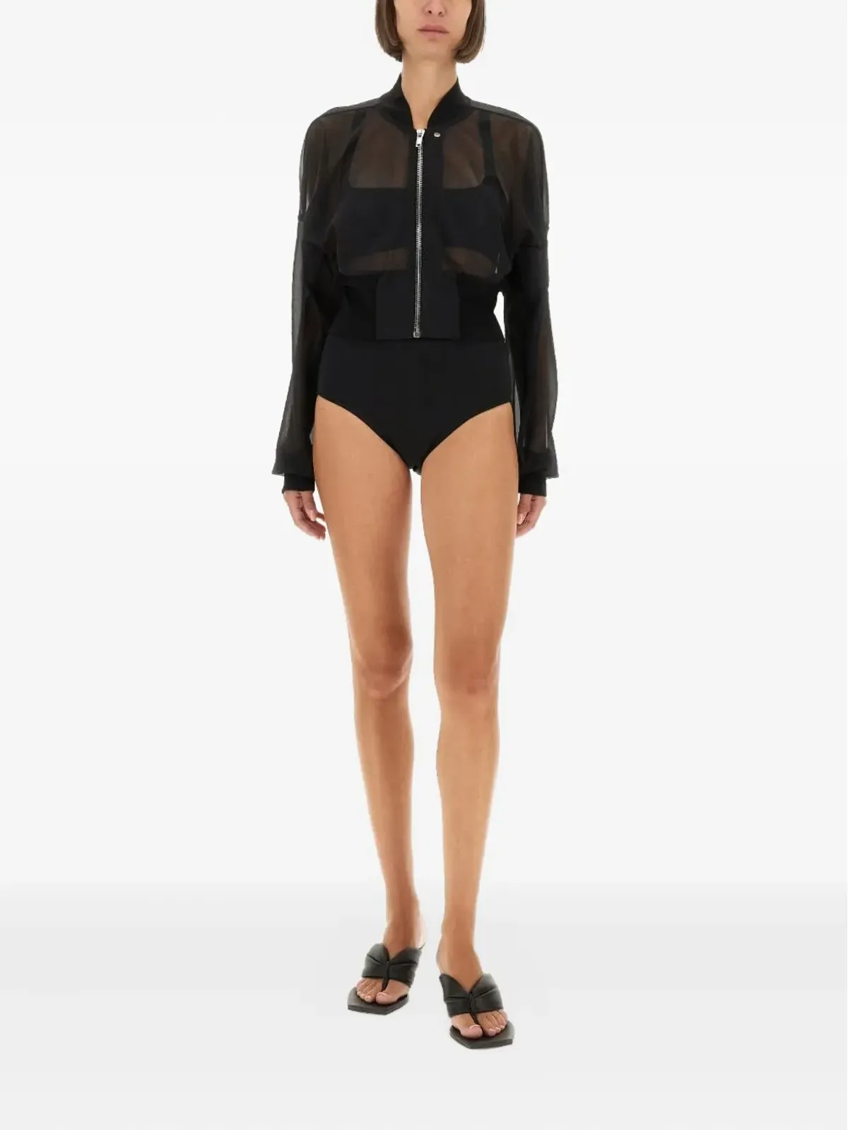 Rick Owens Lilies ハイウェストミニショーツ - 画像2
