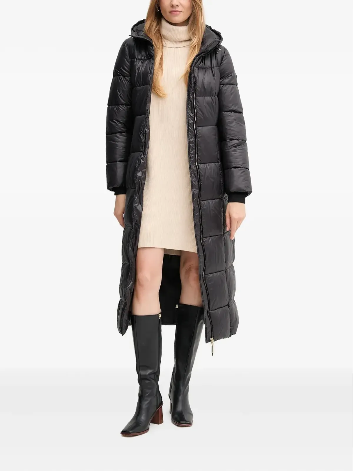 Barbour ロールネックリブミニドレス - 画像2