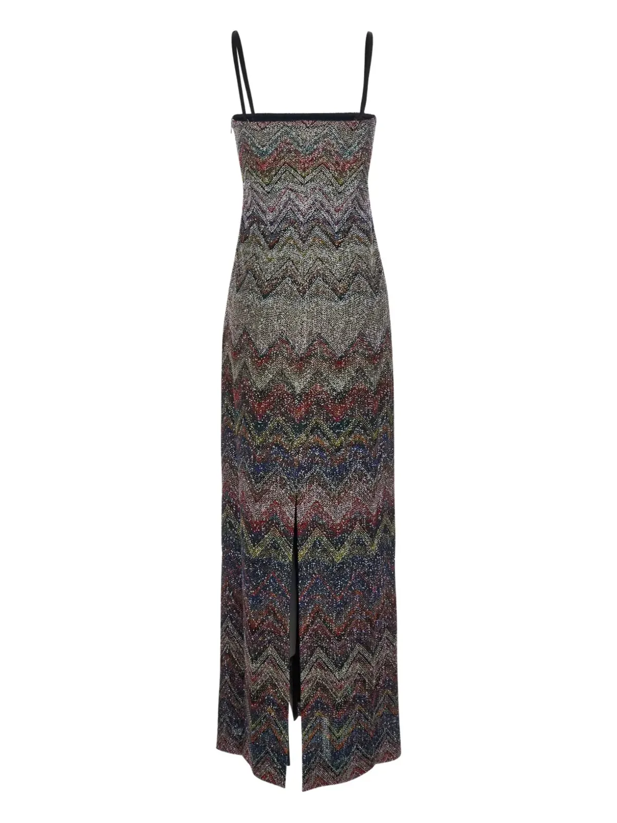 Missoni ジグザグモチーフ ノースリーブ ドレス - ブルー - 画像2
