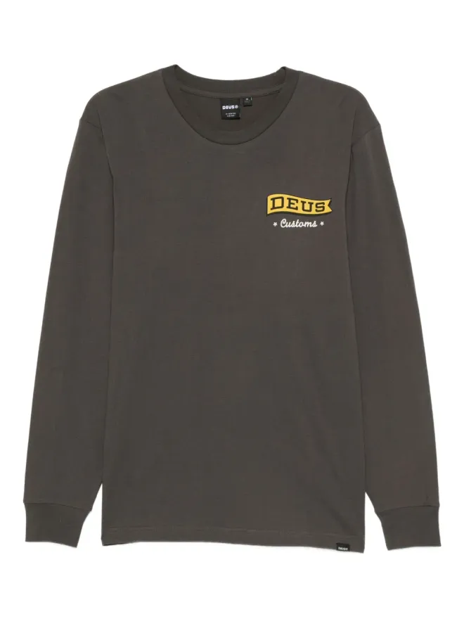 Deus Ex Machina Deus Ex Machina ロングスリーブ ロゴプリント Tシャツの商品画像