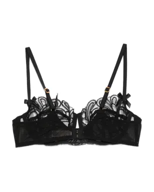 Agent Provocateur Nelle 花柄レース ブラジャー（ブラック） - サムネイル2