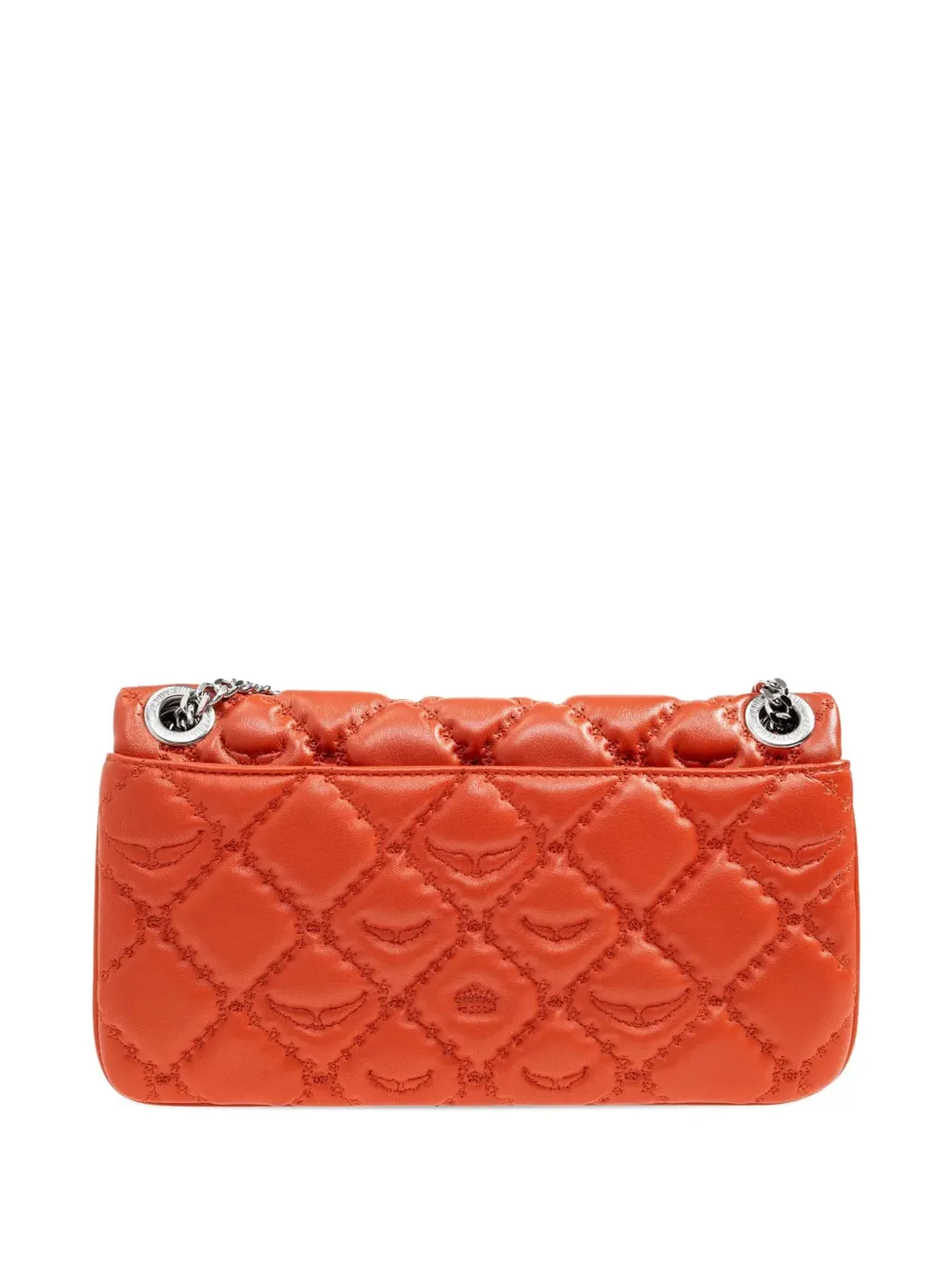 Zadig&Voltaire ロックII キルティッド・モノグラム ショルダーバッグ - オレンジ - 画像3