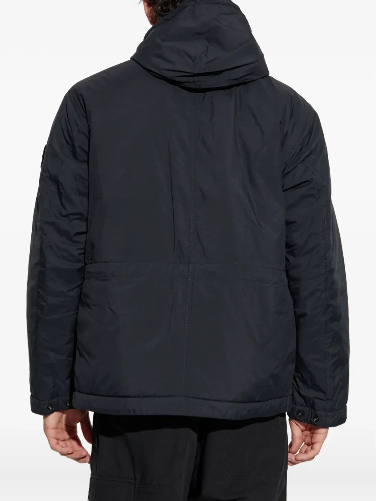Stone Island フード付きパッチポケットジャケット - 画像4