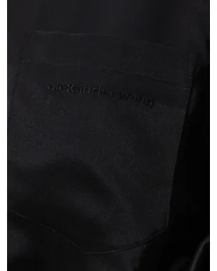 Alexander Wang ボタンダウン アシンメトリカル ミニドレス - サムネイル5