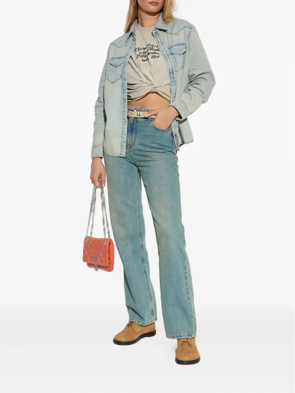 Zadig&Voltaire Evy ストレートジーンズ - 画像2