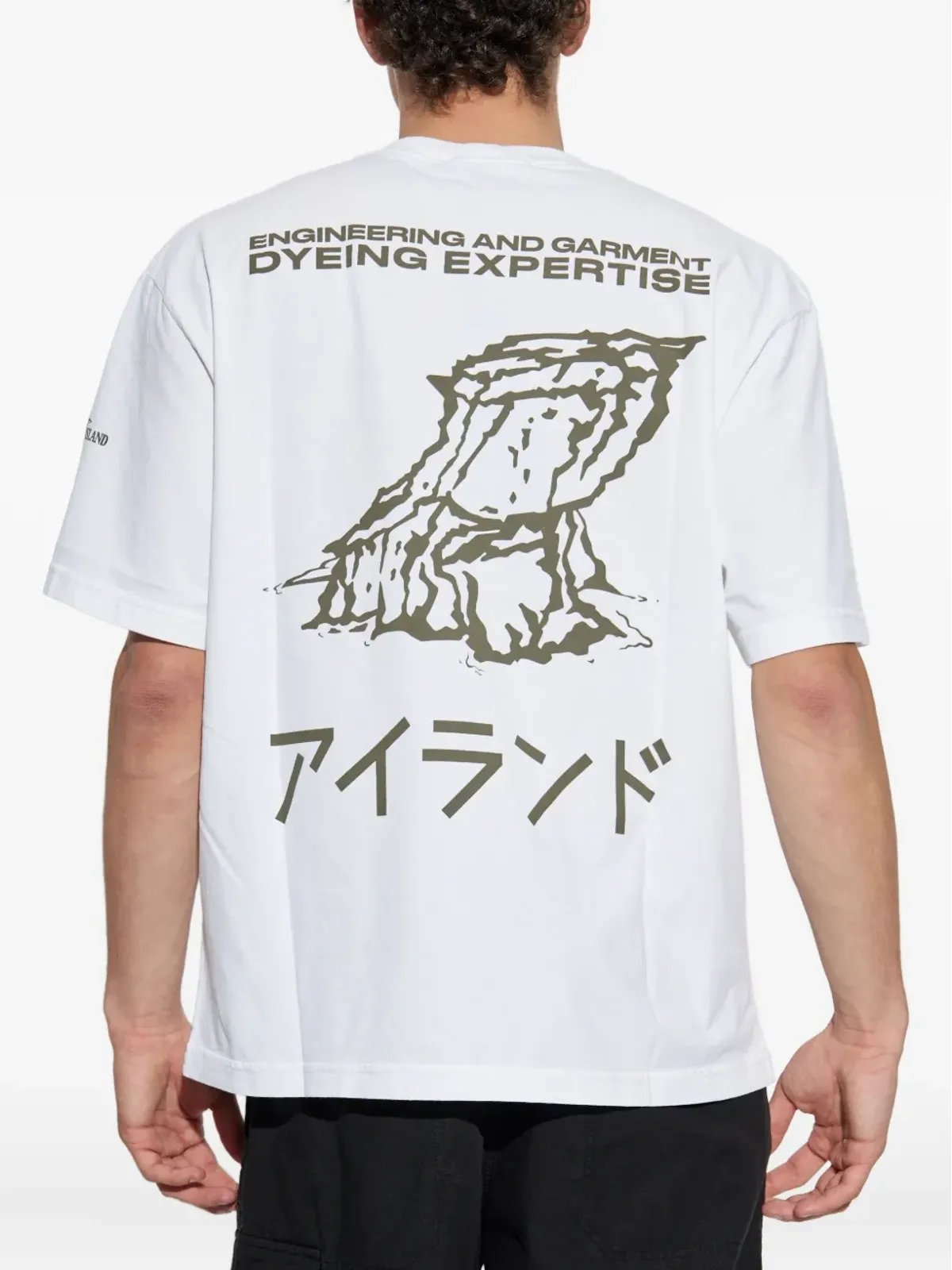 Stone Island 星柄コットンTシャツ - 画像4