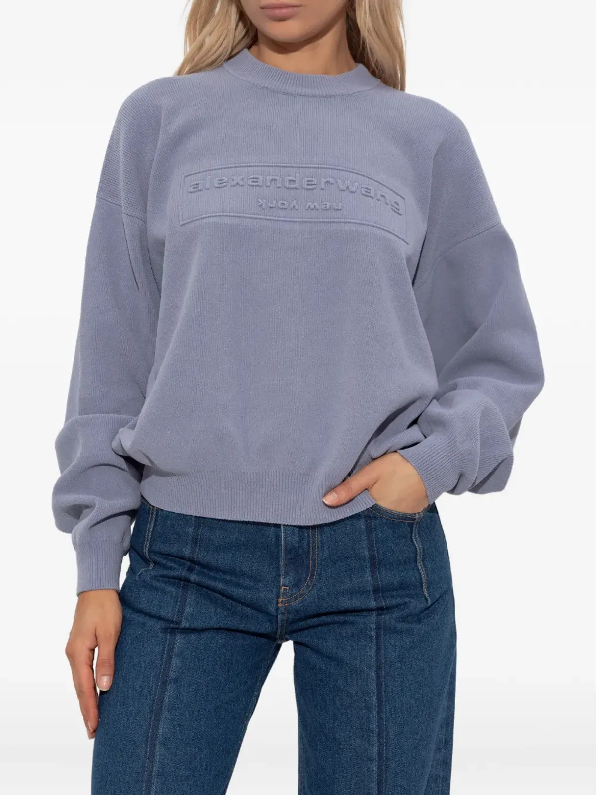 Alexander Wang ロゴエンボス ジャンパー - 画像3