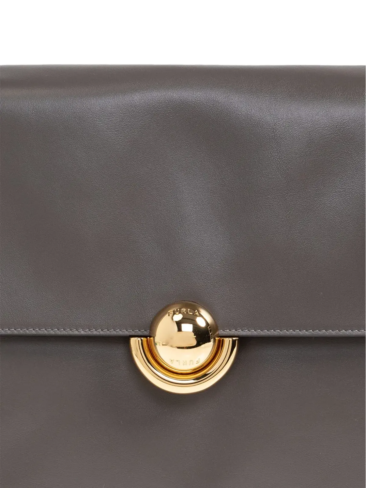 Furla サークルディテール レザー トートバッグ - 画像4