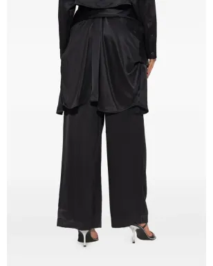 Alexander Wang 結び目ディテール付きシルクパンツ - サムネイル4