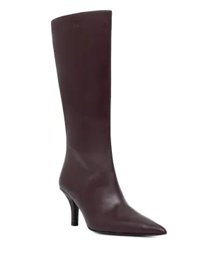Patrizia Pepe 75mm ポインテッドトゥ ブーツ レッド - サムネイル2