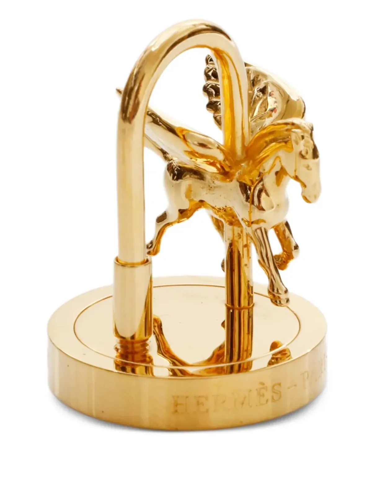Hermès Pre-Owned 2007 Entrez Dans La Danse! Pegasus cadena - Gold - 画像4