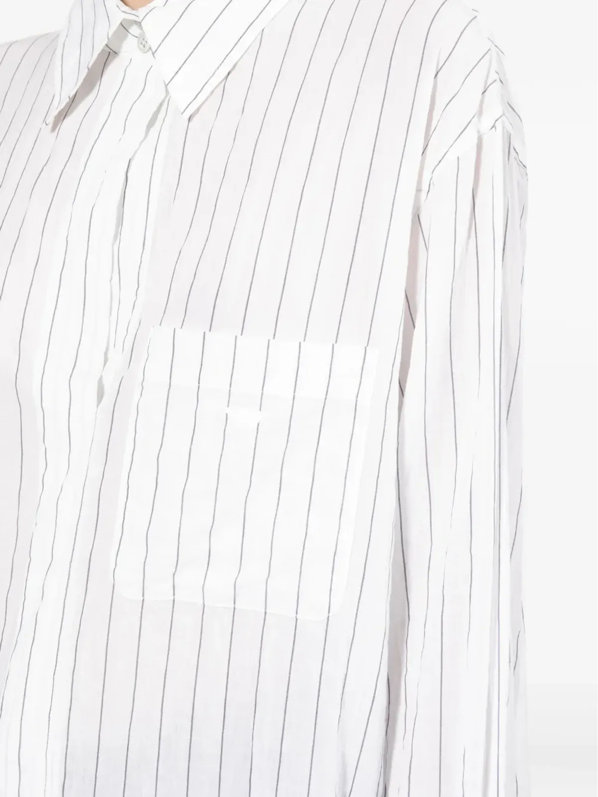OUR LEGACY x Emporio Armani Grazia - ストライプシャツ - 画像5