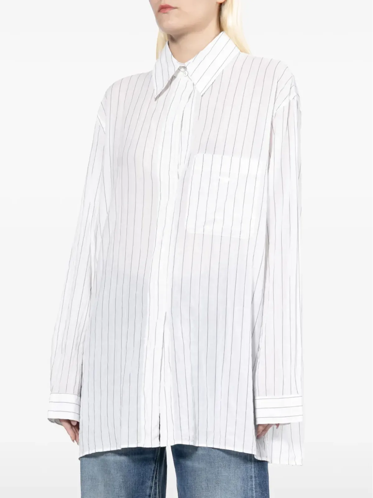 OUR LEGACY x Emporio Armani Grazia - ストライプシャツ - 画像3