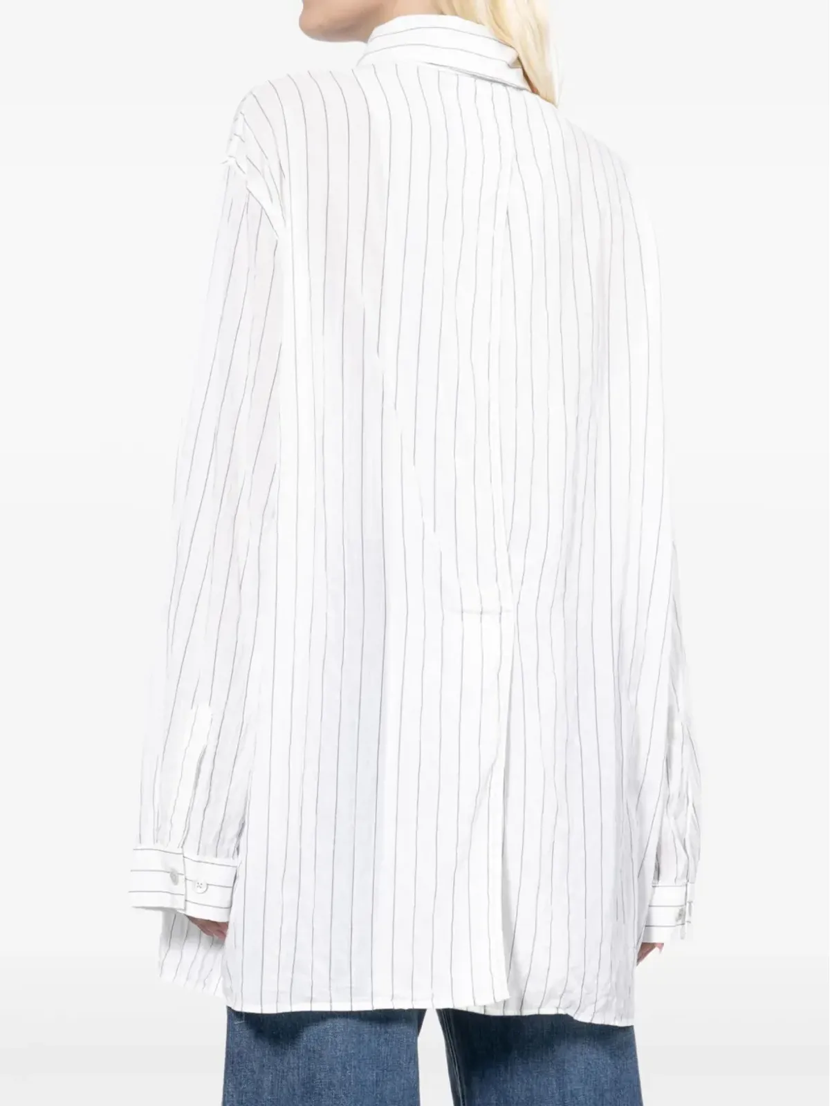 OUR LEGACY x Emporio Armani Grazia - ストライプシャツ - 画像4