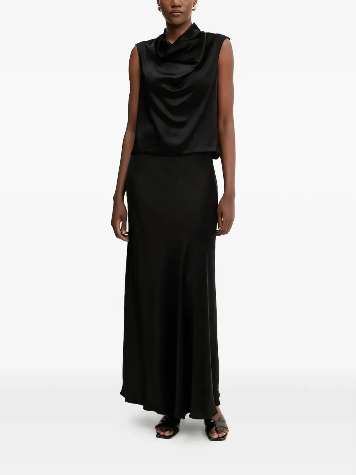 Liviana Conti Remie maxi skirt - Black - 画像2