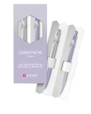 Caran d'Ache 849 ボールペンと鉛筆セット - パープル - サムネイル2