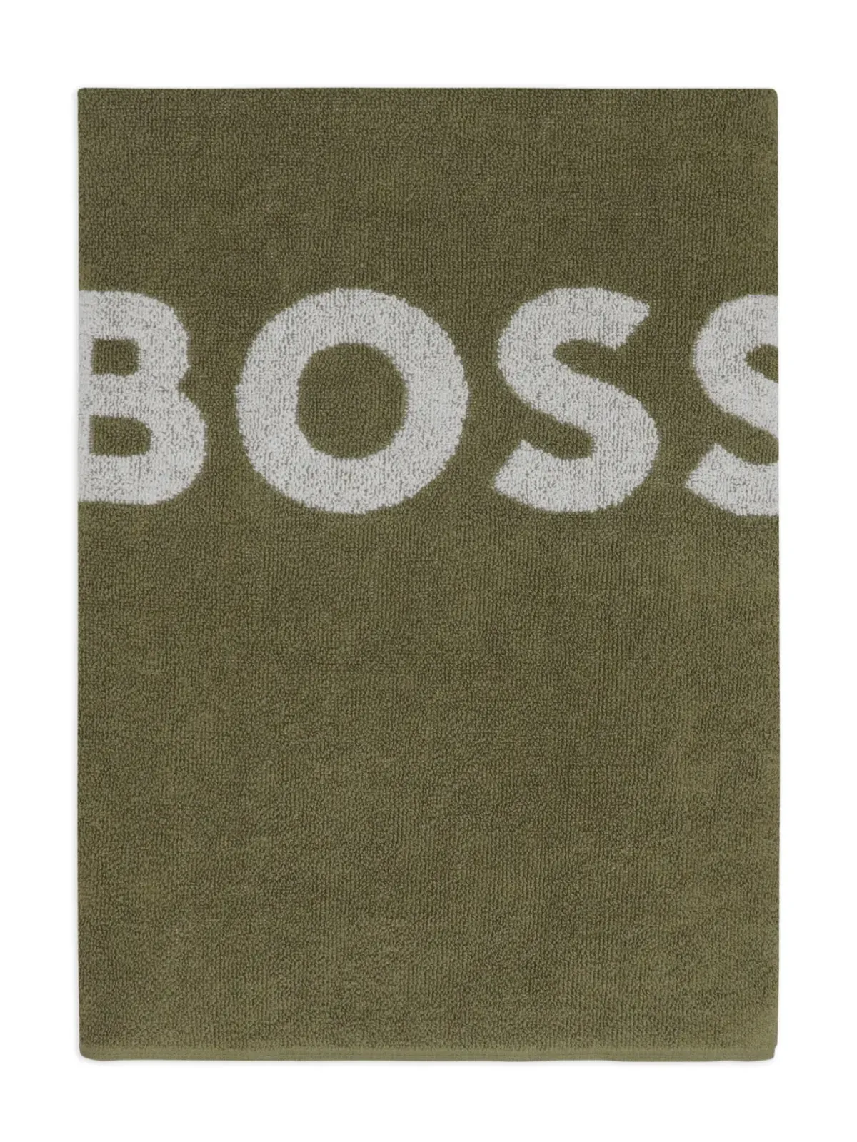 BOSS ロゴ刺繍ビーチタオル - 画像2