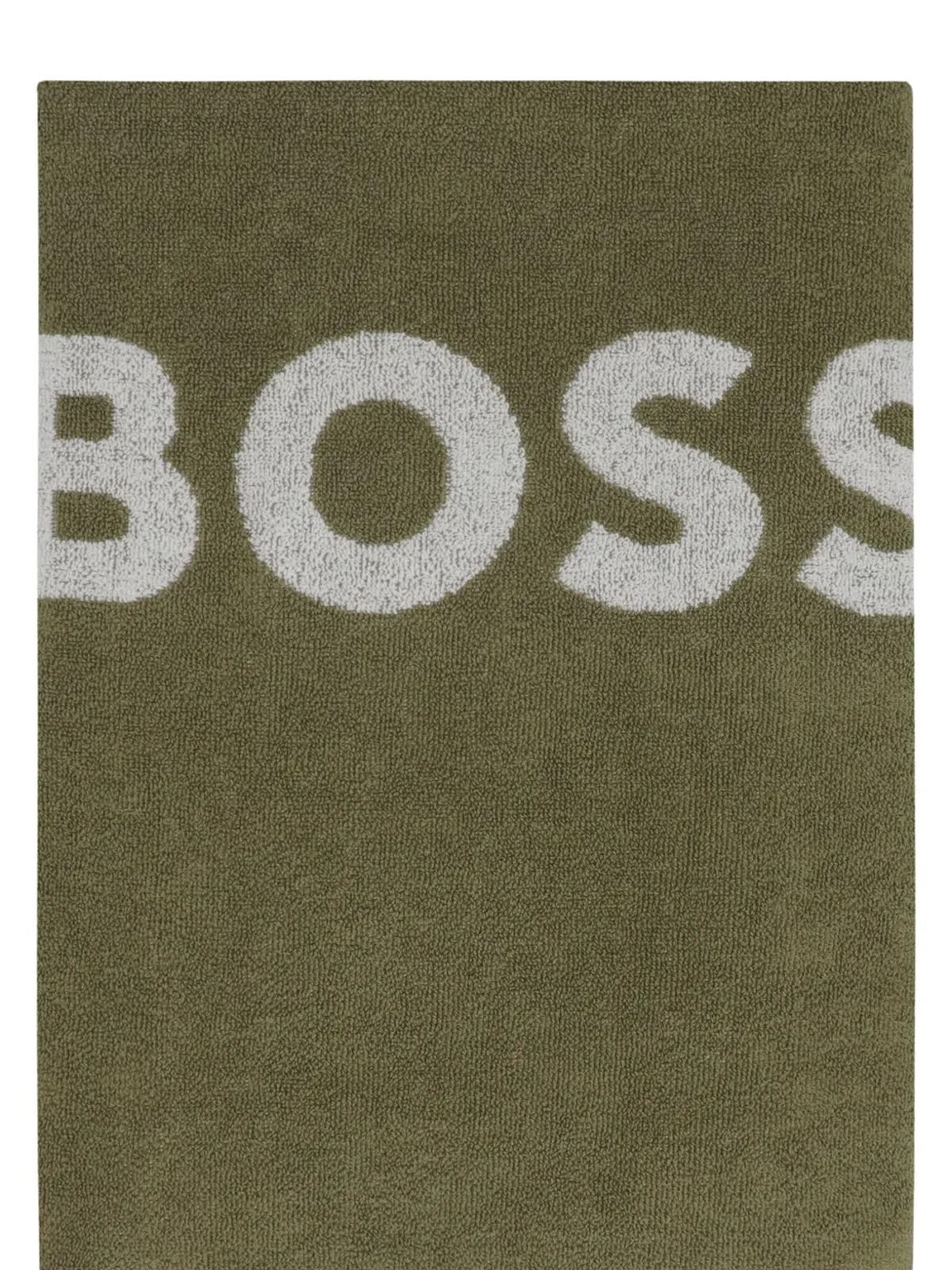 BOSS ロゴ刺繍ビーチタオル - 画像3