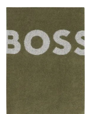 BOSS ロゴ刺繍ビーチタオル - サムネイル3