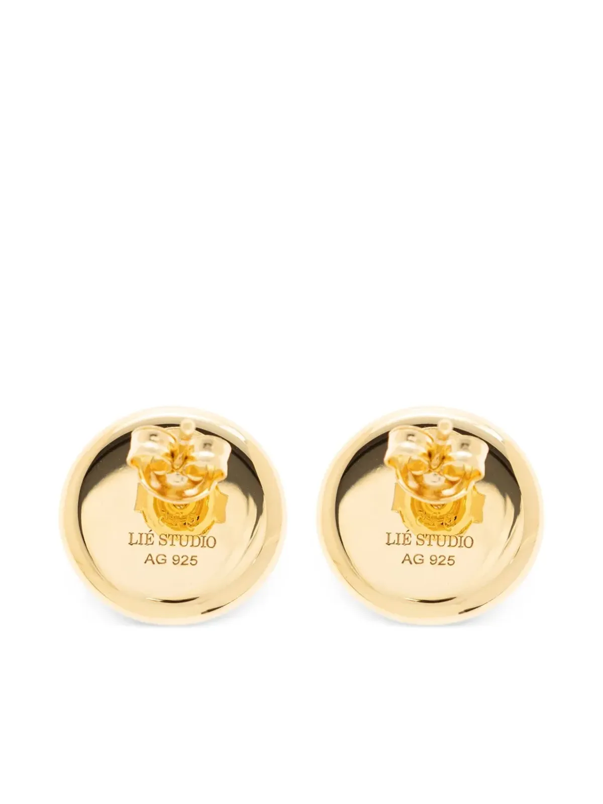 LIE STUDIO Eloise earrings - Gold - 画像4