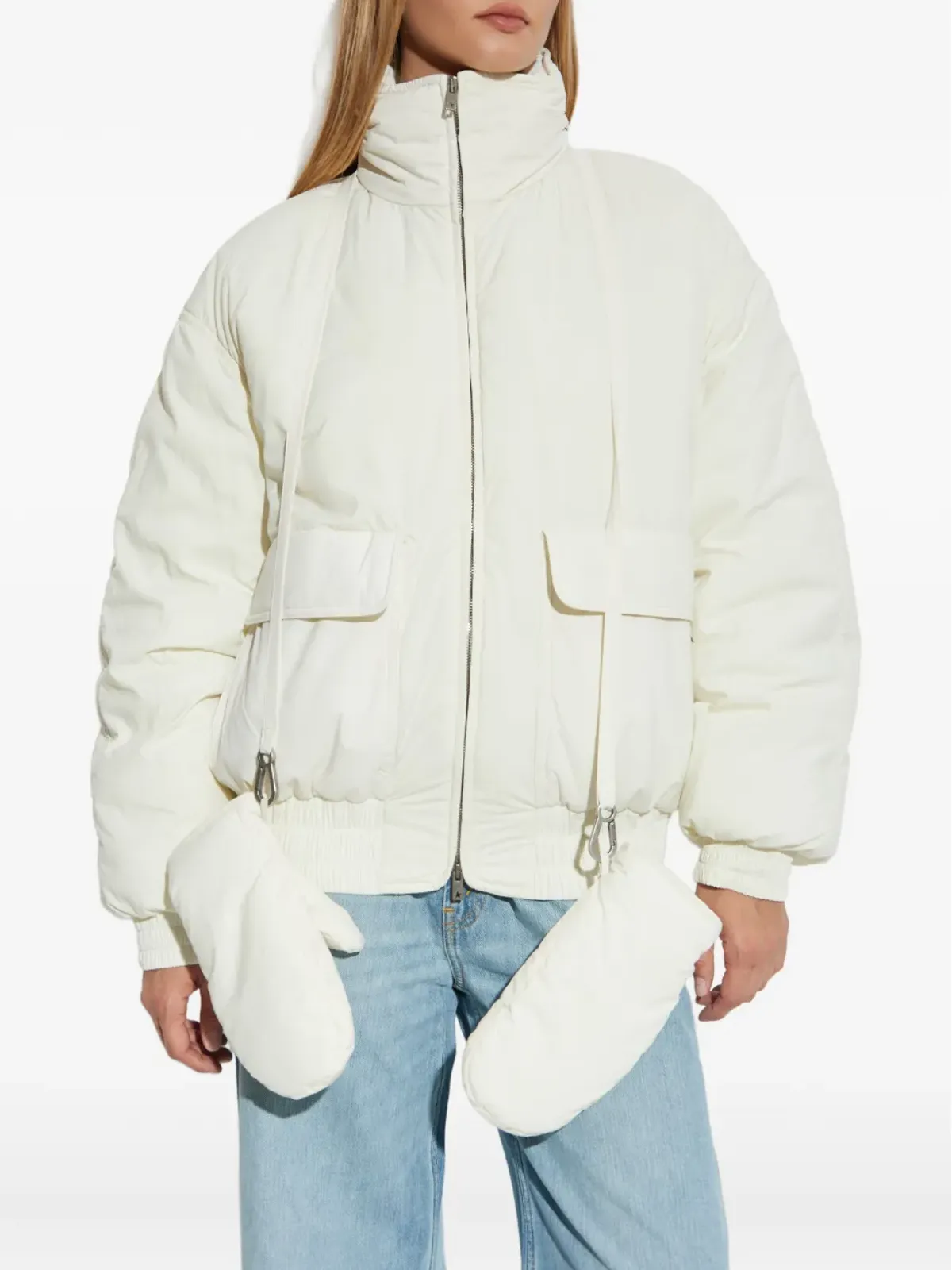 Golden Goose フラップポケット付きダウンジャケット - 画像3