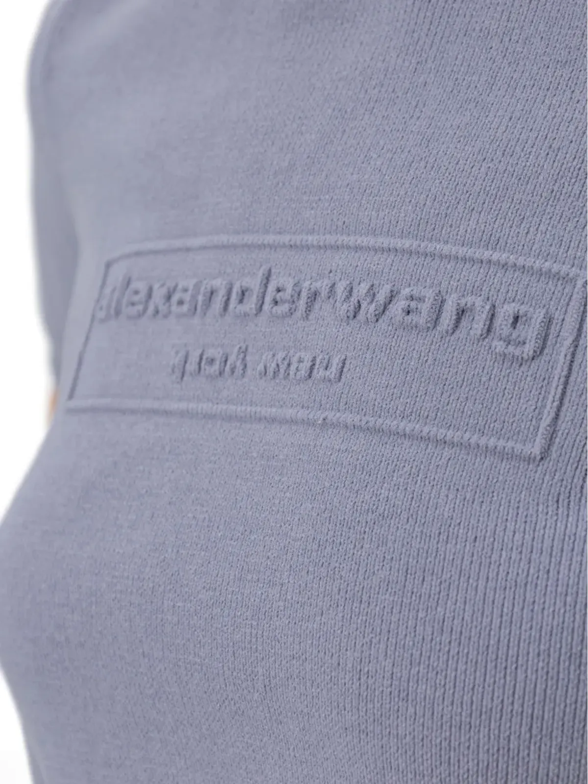 Alexander Wang エンボスロゴ入り 半袖トップ - 画像5