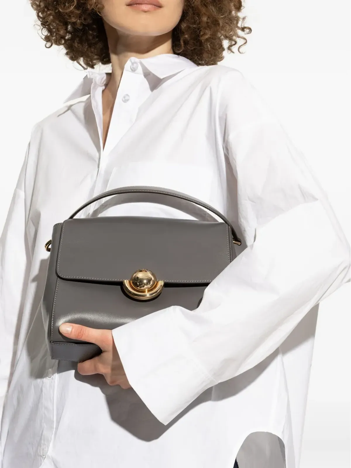Furla Domus トップハンドル トートバッグ - 画像2