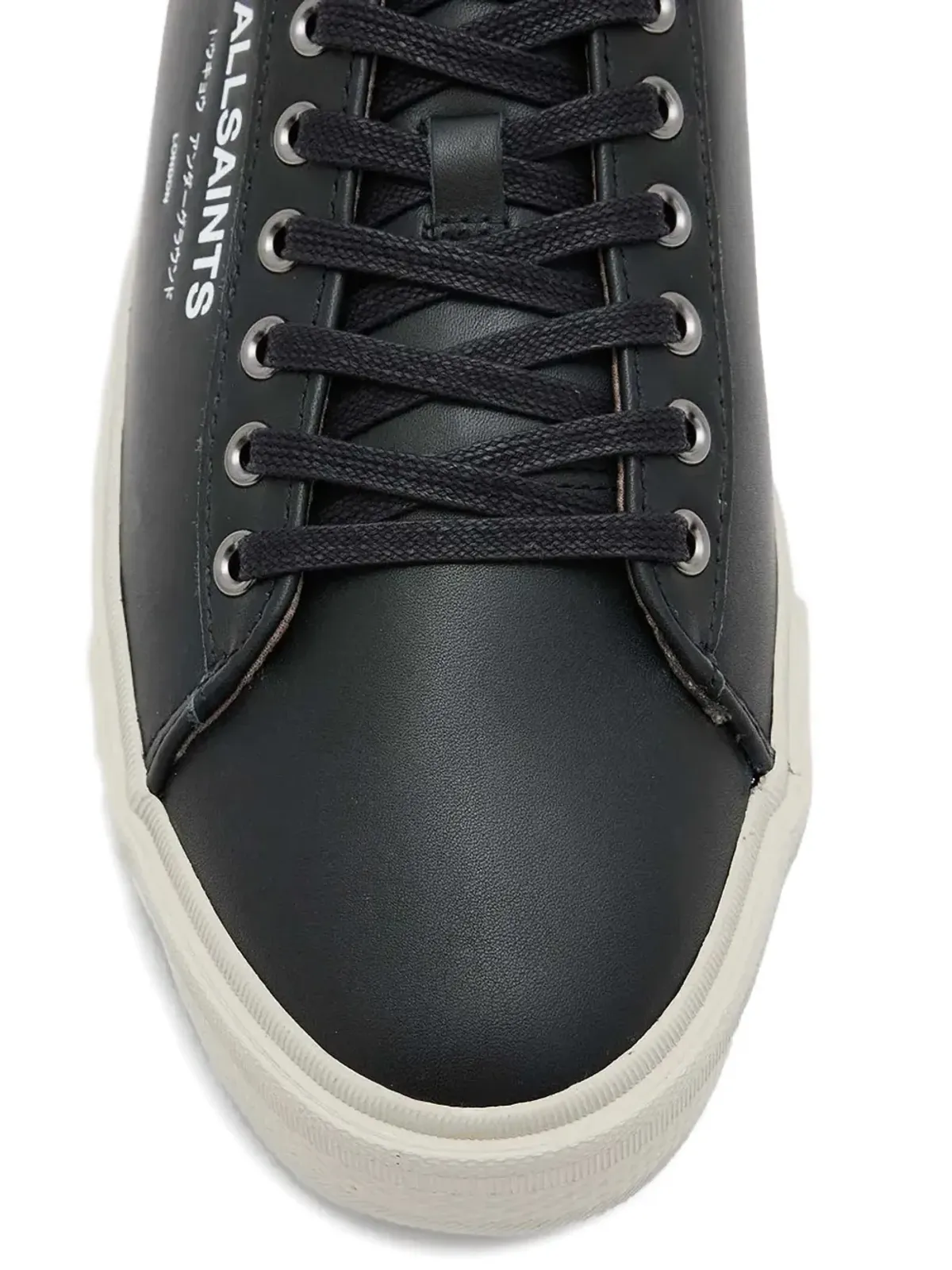 AllSaints Underground レースアップスニーカー ブラック - 画像5
