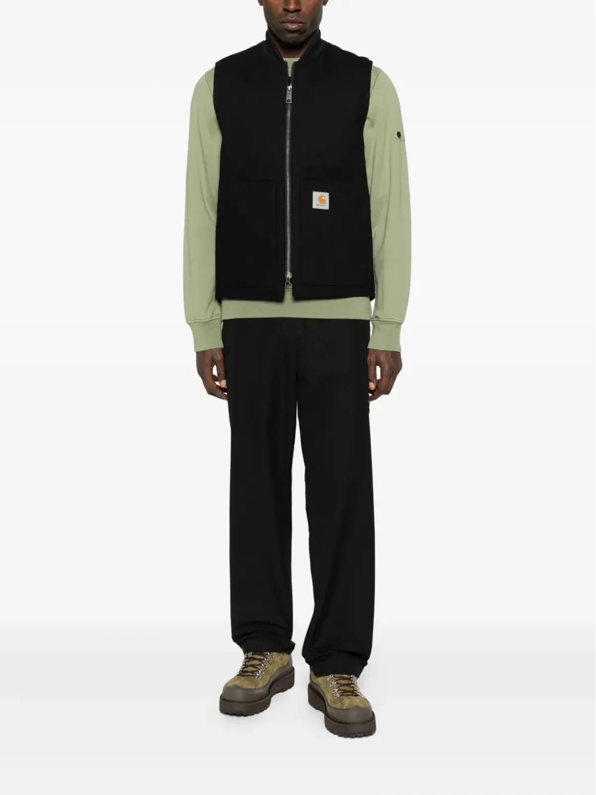 Carhartt WIP ジップフロントポケットベスト - 画像2