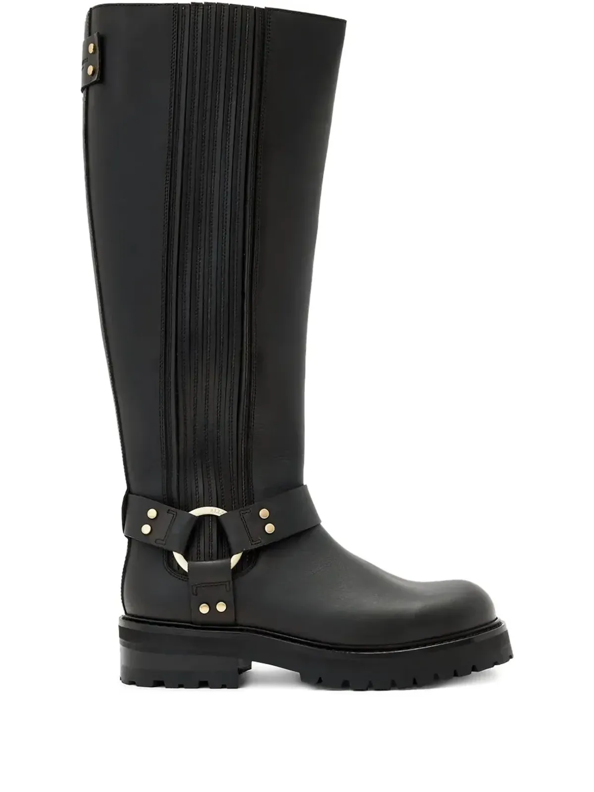 AllSaints Maddie レザーブーツ - 画像1