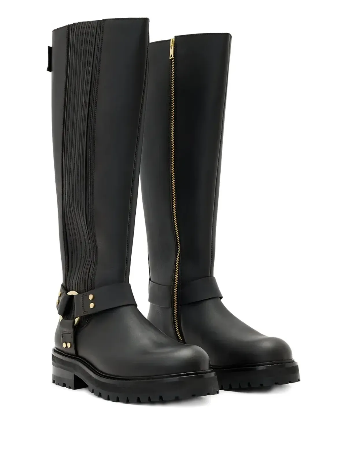 AllSaints Maddie レザーブーツ - 画像2
