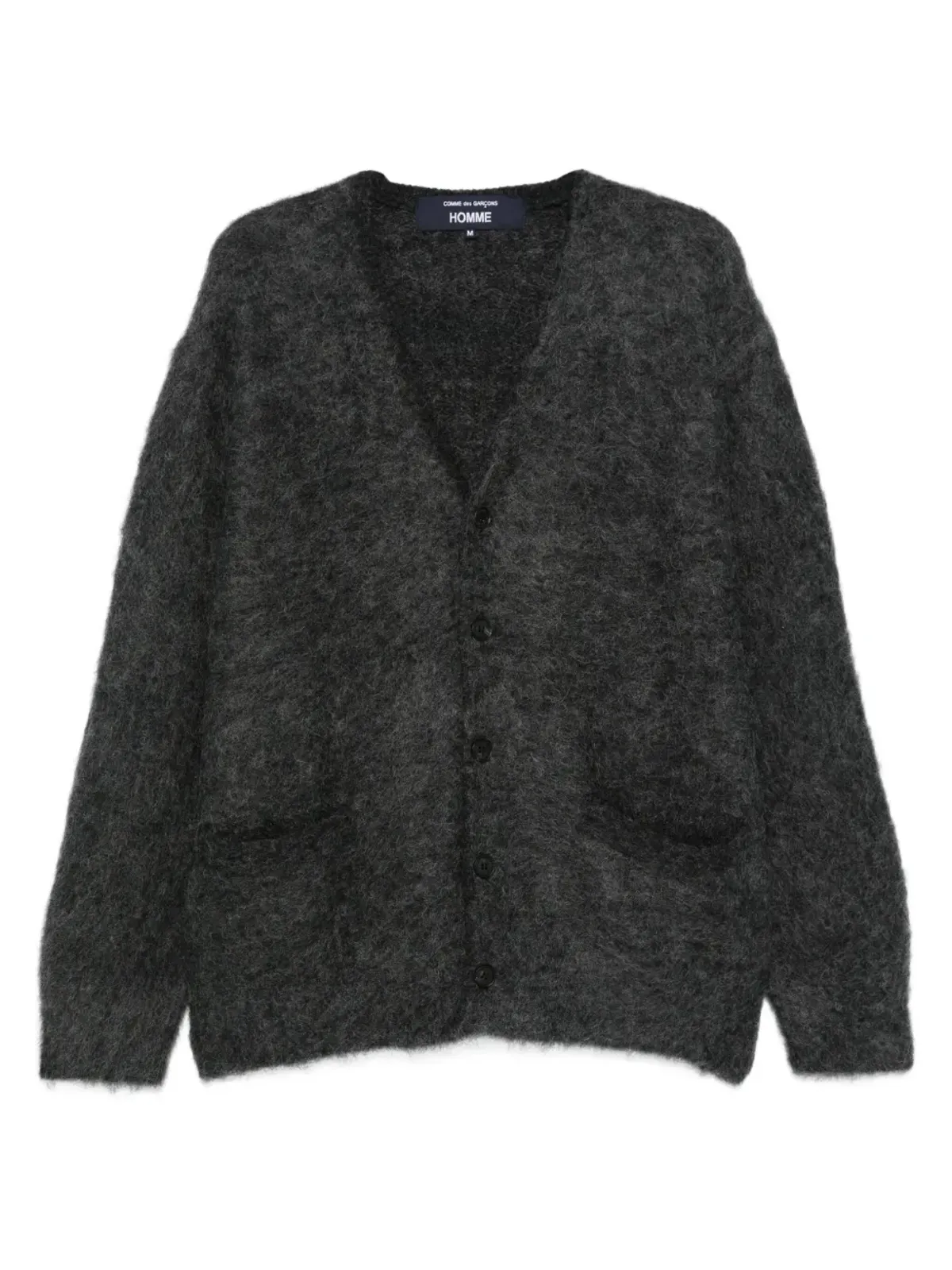 Comme des Garçons Homme Vネック カーディガン - 画像1