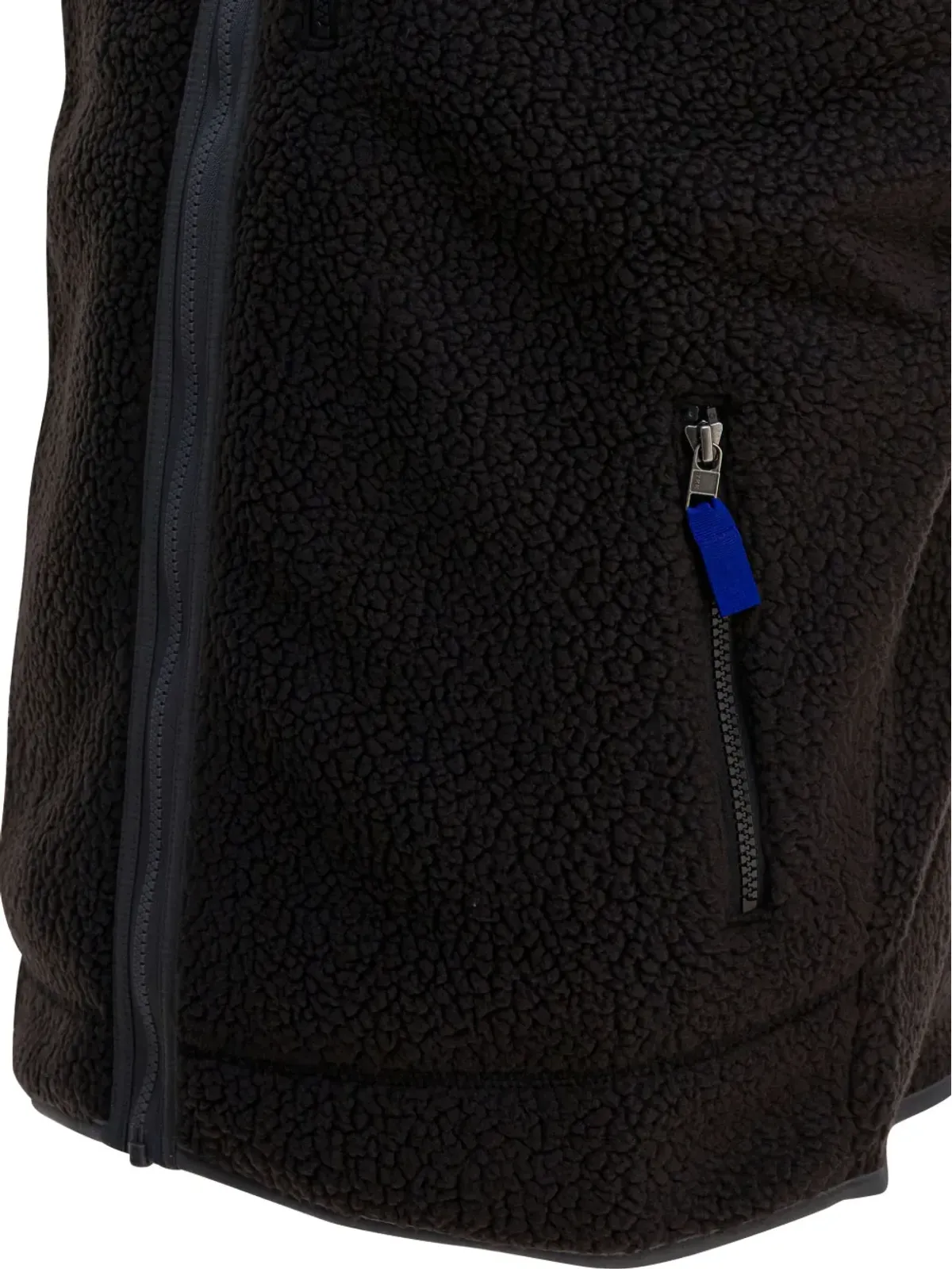 Patagonia zip-front fleece gilet - Black - 画像3