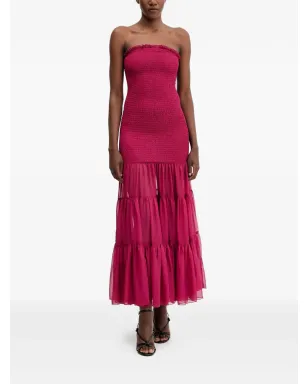 Bardot ラッフルシャーリング ミディドレス - サムネイル1